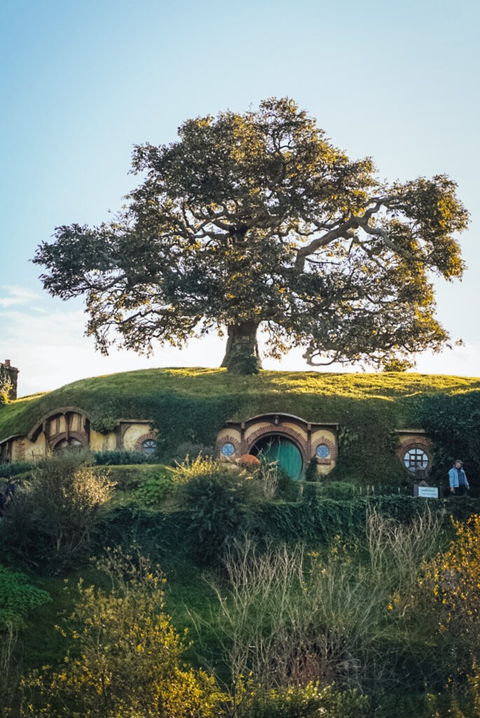 Hobbiton Movie Seit in Neuseeland. Bester Fotopot in Neuseeland fotografiert von Stefan Sperl