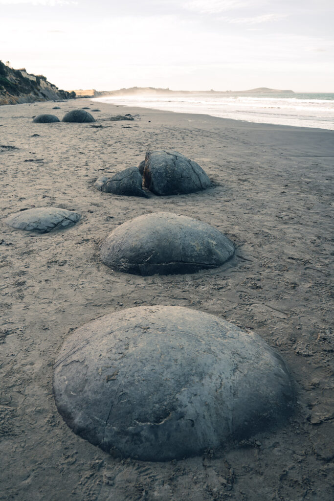 Moeraki Boulder - Fotospopt in Neuseeland fotografiert von Stefan Sperl