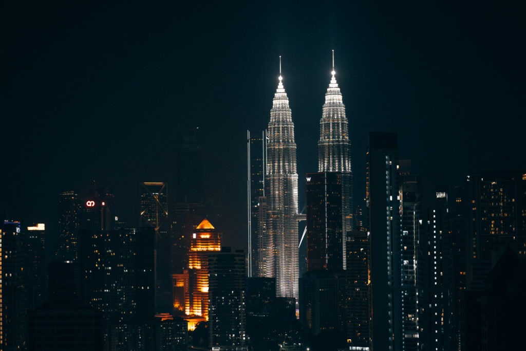 Kuala Lumpur Petrona Towers at night Urban Cityscapes _ Stadtansichten Portfolio Fotografien by Stefan Sperl-13