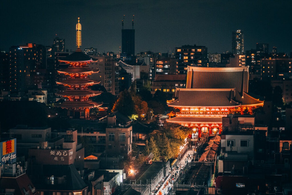 Asakusa Shrina in Tokyo Japan Urban Cityscapes _ Stadtansichten Portfolio Fotografien by Stefan Sperl